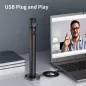CZUR Halo : Micro Professionnel & Double Caméra 1080p - Audio Impeccable pour Visioconférence & Streaming