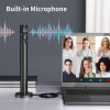 CZUR Halo Streaming Dual Webcam, Professional USB Web Camera1080P with Microphone, 90° View Computer Camera, Plug & Play,