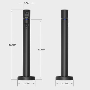 CZUR Halo Streaming Dual Webcam, Professional USB Web Camera1080P with Microphone, 90° View Computer Camera, Plug & Play,