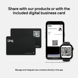 Linq Digital Business Card (Classic - White) for No more paper