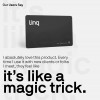 Linq Digital Business Card - Smart NFC Contact and Networking Card (Classic - White)