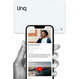 Carte de Visite Digitale Linq - NFC Intelligent et avecQR