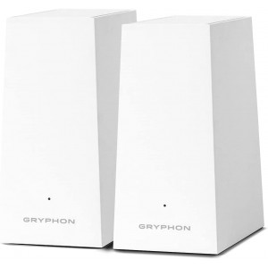 Gryphon AX Advanced Security and Parental Control Tri-Band Mesh WiFi 6 System, 3000 sqft Coverage per Mesh Router WiFi 6,