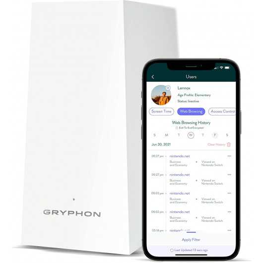 Routeur Mesh WiFi 6 Gryphon AX: Sécurité et Rapidité