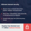 Gryphon AX Advanced Security and Parental Control Tri-Band Mesh WiFi 6 System, 3000 sqft Coverage per Mesh Router WiFi 6,