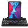 Qwerkywriter S Qwerkytoys Typewriter Inspired Retro Mechanical Wired & Wireless Keyboard with Tablet Stand