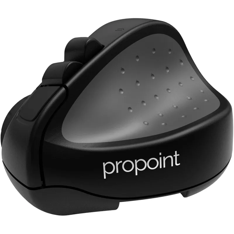 Swiftpoint ProPoint Wireless Ergonomic Mouse & Presentation Clicker with Health Software, Vertical Pen Grip, Virtual Laser