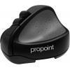 Swiftpoint ProPoint Wireless Ergonomic Mouse & Presentation Clicker with Health Software, Vertical Pen Grip, Virtual Laser