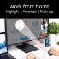 Swiftpoint ProPoint : Souris Ergonomique sans Fil avec Pointeur Présentation & Laser, Idéale iPad & PC