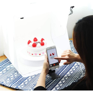 Foldio360 | Smart Photo 360 Turntable Controlled by Smartphone for Product Photography Shooting 360 Degree Image by ORANGEMONKIE