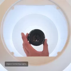 Foldio360 Smart Dome | All-in-one Smart Photo Studio Lightning Dome 360 Turntable with Built-in LED Light | Smartphone