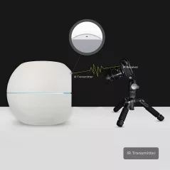 Foldio360 Smart Dome + Mount Kit | All-in-one Smart Photo Studio Lightning Dome 360 Turntable with Built-in LED Light