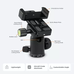 Foldio360 Smart Dome + Mount Kit | All-in-one Smart Photo Studio Lightning Dome 360 Turntable with Built-in LED Light