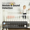 Bosma CapsuleCam-S Baby Monitor, Indoor Security Camera with Phone app, 1080p HD WiFi Camera with 2 Way Audio, 138° Super Wide