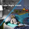 Bosma CapsuleCam-S Baby Monitor, Indoor Security Camera with Phone app, 1080p HD WiFi Camera with 2 Way Audio, 138° Super Wide