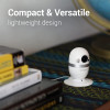 Bosma CapsuleCam-S Baby Monitor, Indoor Security Camera with Phone app, 1080p HD WiFi Camera with 2 Way Audio, 138° Super Wide