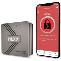 Nexx Smart Alarm Wi-Fi Controller NXAL-100 - Remotely Control Existing Alarm Security System with Nexx App, Compatible with