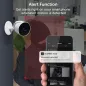 eco4life Caméra de Surveillance Intérieure 1080P - Vision Nocturne & Détection de Mouvement