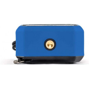 ECOXGEAR EcoPebble Lite GDI-EXPLT502 Rugged Waterproof Floating Portable Bluetooth Wireless 5-Watt Mini Smart Speaker (Blue)