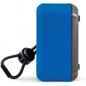 ECOXGEAR EcoPebble Lite GDI-EXPLT502 Rugged Waterproof Floating Portable Bluetooth Wireless 5-Watt Mini Smart Speaker (Blue)
