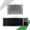 obVus Solutions - minder Foldable Keyboard, Travel Keyboard, Foldable Bluetooth Keyboard with Touchpad, Wireless Keyboard with
