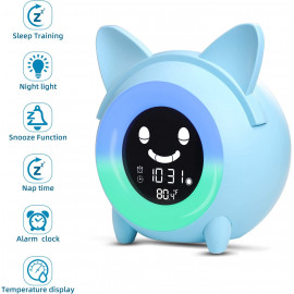 Kids Alarm Clock and Sleep Trainer - YISUN for YISUN digital alarm