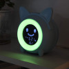 Kids Alarm Clock, Children's Sleep Trainer, OK to Wake Clock for Bedroom Cute Digital Clock with Temperature , 5 Colors Smart