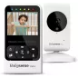 Babysense Moniteur Vidéo Bébé : Vision Nocturne, Audio Bidirectionnel & Berceuses - Veille sur Bébé en Toute Sérénité !