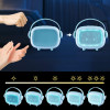Banne Kids Alarm Clock Blue for Boys Bedroom Ok to Wake,Children's Sleep Trainer,Wake Up Light & Night Light