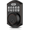 Keyless Entry Door Lock - TEEHO Electronic Keypad Deadbolt with Keypads - Keyed Entry - Anti-Peeping Password - Easy