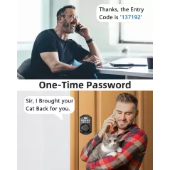 Keyless Entry Door Lock - TEEHO Electronic Keypad Deadbolt with Keypads - Keyed Entry - Anti-Peeping Password - Easy