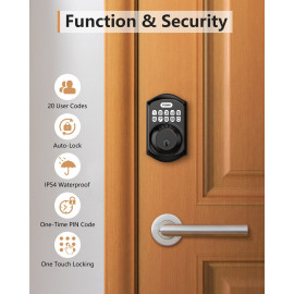 Entry Door Electronic Keypad Lock TE001 - TEEHO for The lock