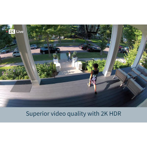 Arlo Pro 4 Spotlight Camera - 1 Pack - Wireless Security, 2K Video & HDR, Color Night Vision, 2 Way Audio, Wire-Free, Direct to