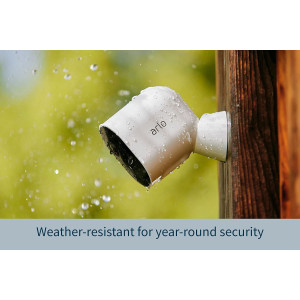 Arlo Pro 4 Spotlight Camera - 1 Pack - Wireless Security, 2K Video & HDR, Color Night Vision, 2 Way Audio, Wire-Free, Direct to