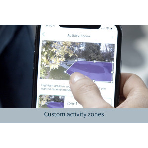 Arlo Pro 4 Spotlight Camera - 1 Pack - Wireless Security, 2K Video & HDR, Color Night Vision, 2 Way Audio, Wire-Free, Direct to