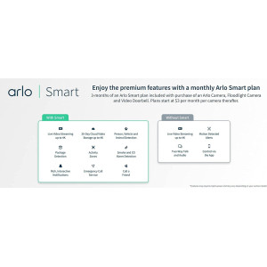 Arlo Pro 4 Spotlight Camera - 1 Pack - Wireless Security, 2K Video & HDR, Color Night Vision, 2 Way Audio, Wire-Free, Direct to