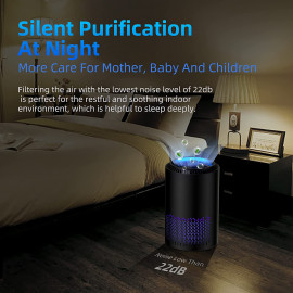 Purificateur d'Air Portable AROEVE - HEPA, Silencieux, Diffuseur d'Arômes