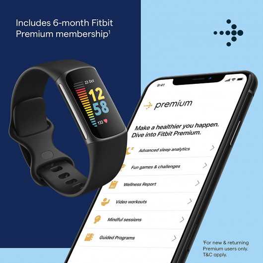 Fitbit Charge 5 Advanced Activity and Health Tracker 2024