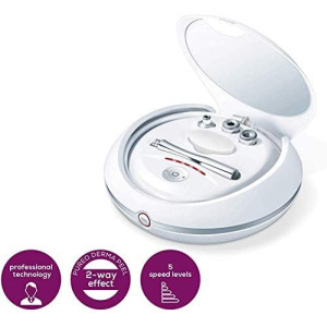 Beurer Professional at-Home Microdermabrasion, Revitalizes, Exfoliates and Rejuvenates Skin - Advanced Facial Treatment