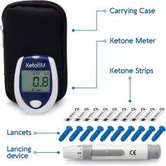 KetoBM : Kit Complet de Mesure de Cétones – Résultats Rapides & Précis pour Votre Régime Cétogène