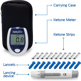 Kit de Mesure de Cétones KetoBM : Test Facile de Cétoacideprique