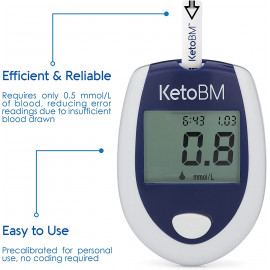 KetoBM - Ketone Monitor for The KetoBM Kit offers tracking