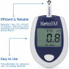 KetoBM Blood Ketone Meter Kit for Keto Diet Testing - Complete Ketone Test Kit with Ketone Monitor, Keto Strips, Lancing Device