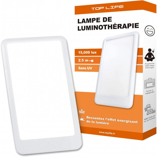 15,000 Lux Light Therapy Lamp - Enhance Mood and Energy