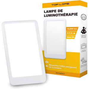 Lampe de Luminothérapie 10000 Lux - Restez En Forme en Toute Saison - Lampe Lumière du Jour à Spectre Complet - Améliore