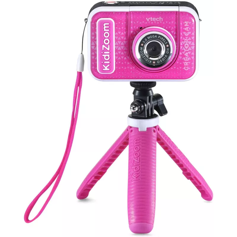 VTech KidiZoom Creator Cam, Glitter Pink