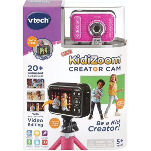 VTech KidiZoom Creator Cam, Glitter Pink