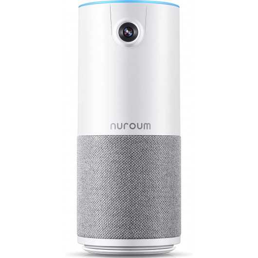 NUROUM 1080P Conference Webcam with AI Noise Canceling & Speaker