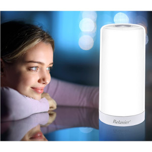 Relaxier - Light Therapy Lamp, Happy Light, 10,000 LUX UV-Free 360-degrees Sunlight Lamp, Sun Light, Fight Off Winter Blues,