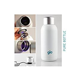 Glo Self-Cleaning Water Bottle - UV-C Purified Water Anywhere, Anytime